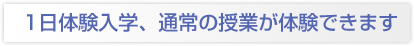 1���̌����w�A�ʏ�̎��Ƃ��ł��܂��B